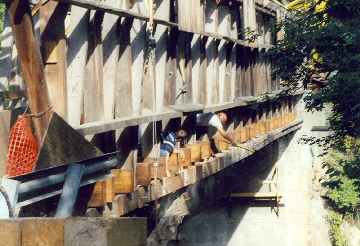 Union Village Bridge. Photo by N. David Charkes, August, September, 2002